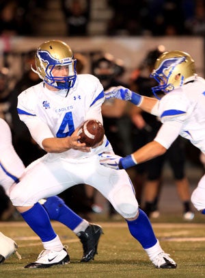 Santa Margarita quarterback Johnny Stanton is averaging 161 yards passing per game.