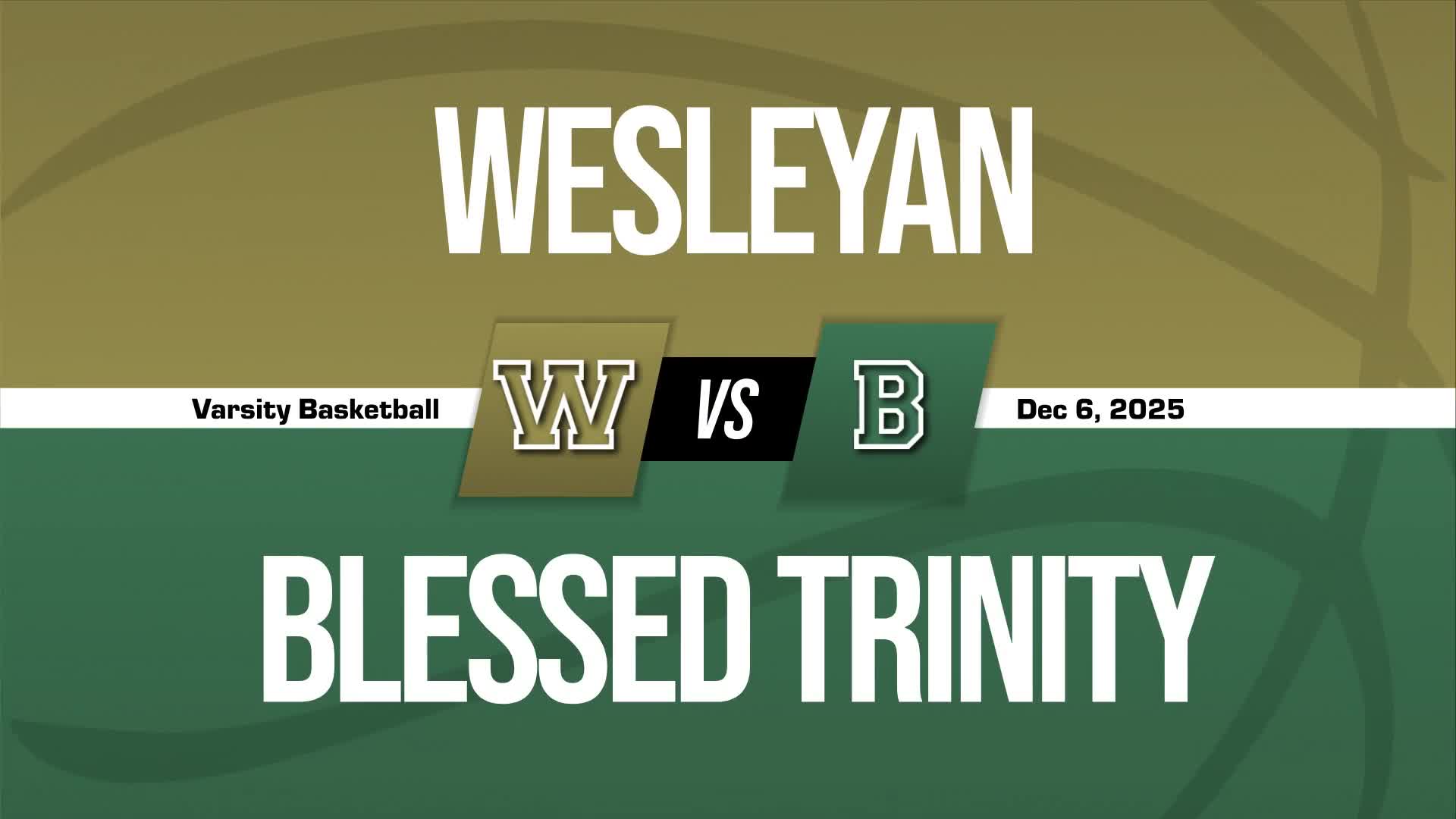 Ben Erb Game Report: @ Blessed Trinity + How To Watch