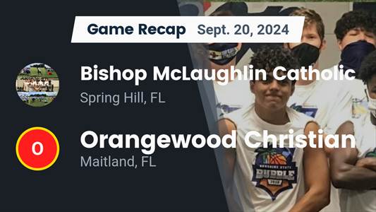 Football Game Preview: Bishop McLaughlin Catholic Hurricanes vs.