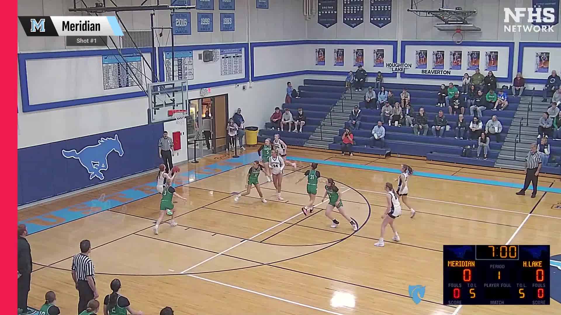 Basketball Recap: Meridian Finds Home Court Redemption Against Houghton Lake + How To Watch