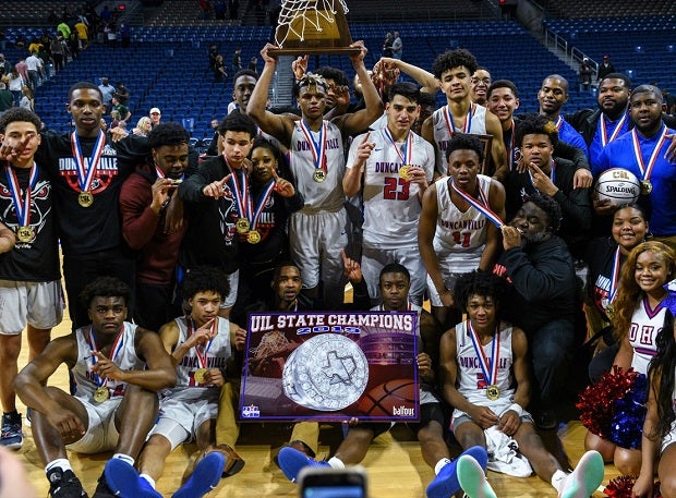 Duncanville captured the Texas UIL 6A basketball title over the weekend.