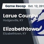 Football Game Recap: Larue County vs. Elizabethtown