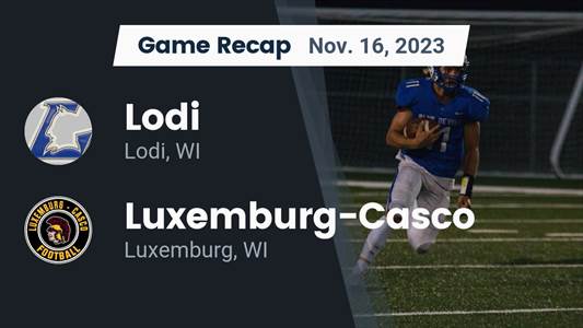 Lodi wins going away against Luxemburg-Casco