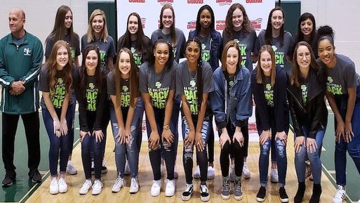 Edmond Santa Fe Volleyball Honored on TOC