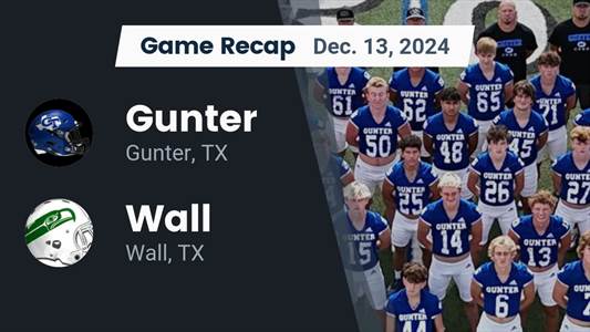 Football Game Preview: Gunter Tigers vs. Woodville Eagles