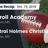 Football Game Recap: Clinton Christian Academy vs. Central Holme