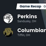 Football Game Recap: Columbian Tornadoes vs. Perkins Pirates