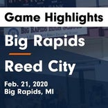Basketball Game Recap: Reed City vs. Big Rapids