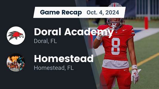 Football Recap: Homestead Comes Up Short