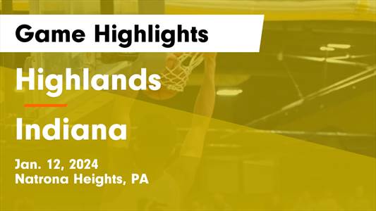 Highlands vs. Bishop Canevin