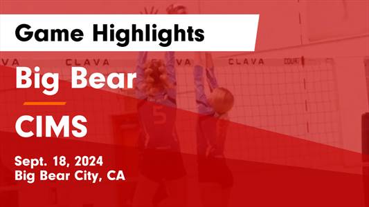 Volleyball Game Preview: Big Bear Bears vs. Academy for Academic