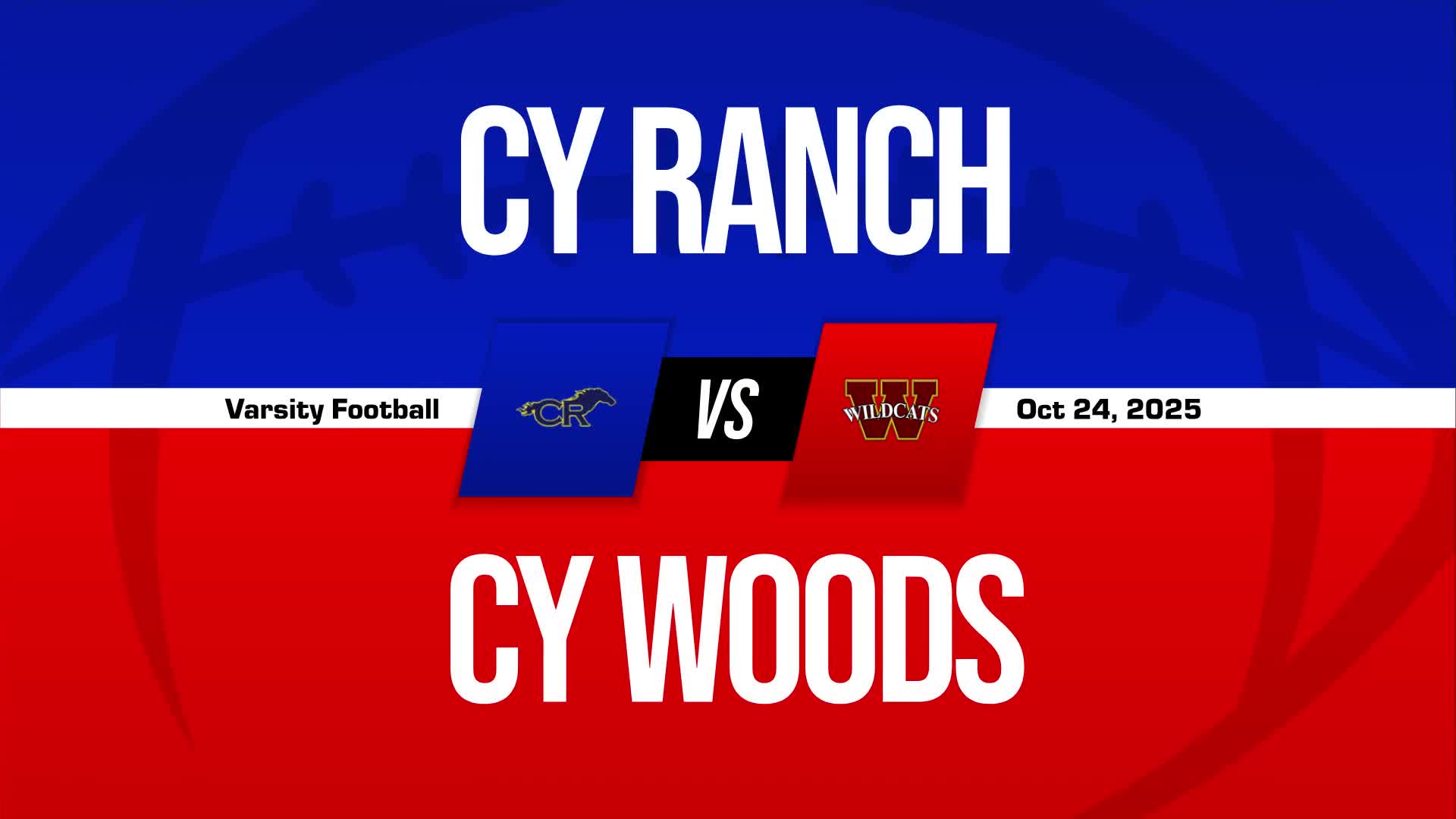 Football Game Preview: Cypress Woods Wildcats vs. Cypress Park Tigers + How To Watch