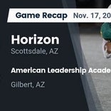 Football Game Recap: American Leadership Academy - Gilbert North Eagles vs. Horizon Huskies