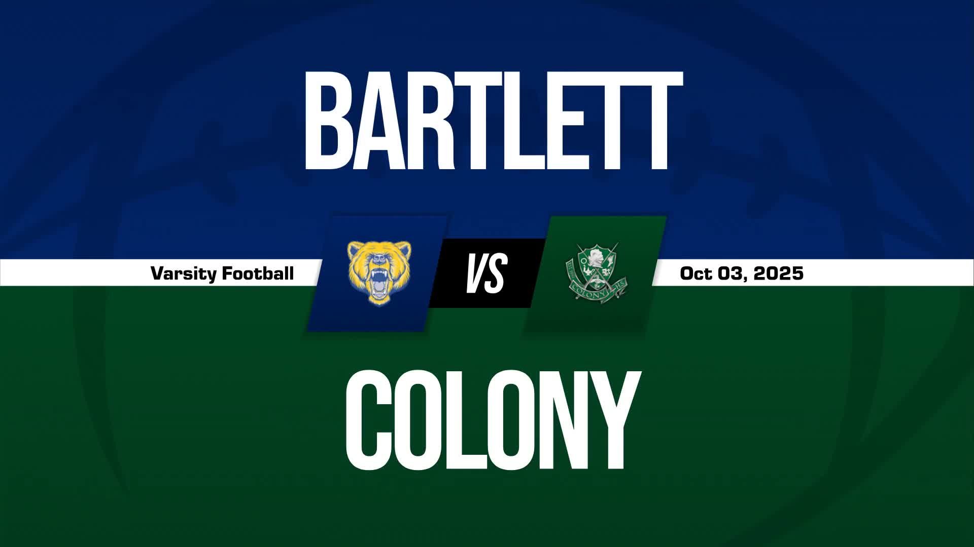 Football Recap: Bartlett Drops Highest Score of Season Against Dimond