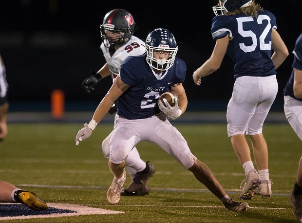 Oil City running back Ethen Knox should top 3,000 yards this week, a feat that places him among some of the game's all-time leaders. (Photo: Eric Elliott)
