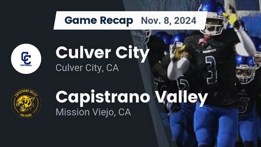 Football Recap: Culver City Finds Playoff Glory Versus Capistrano Valley