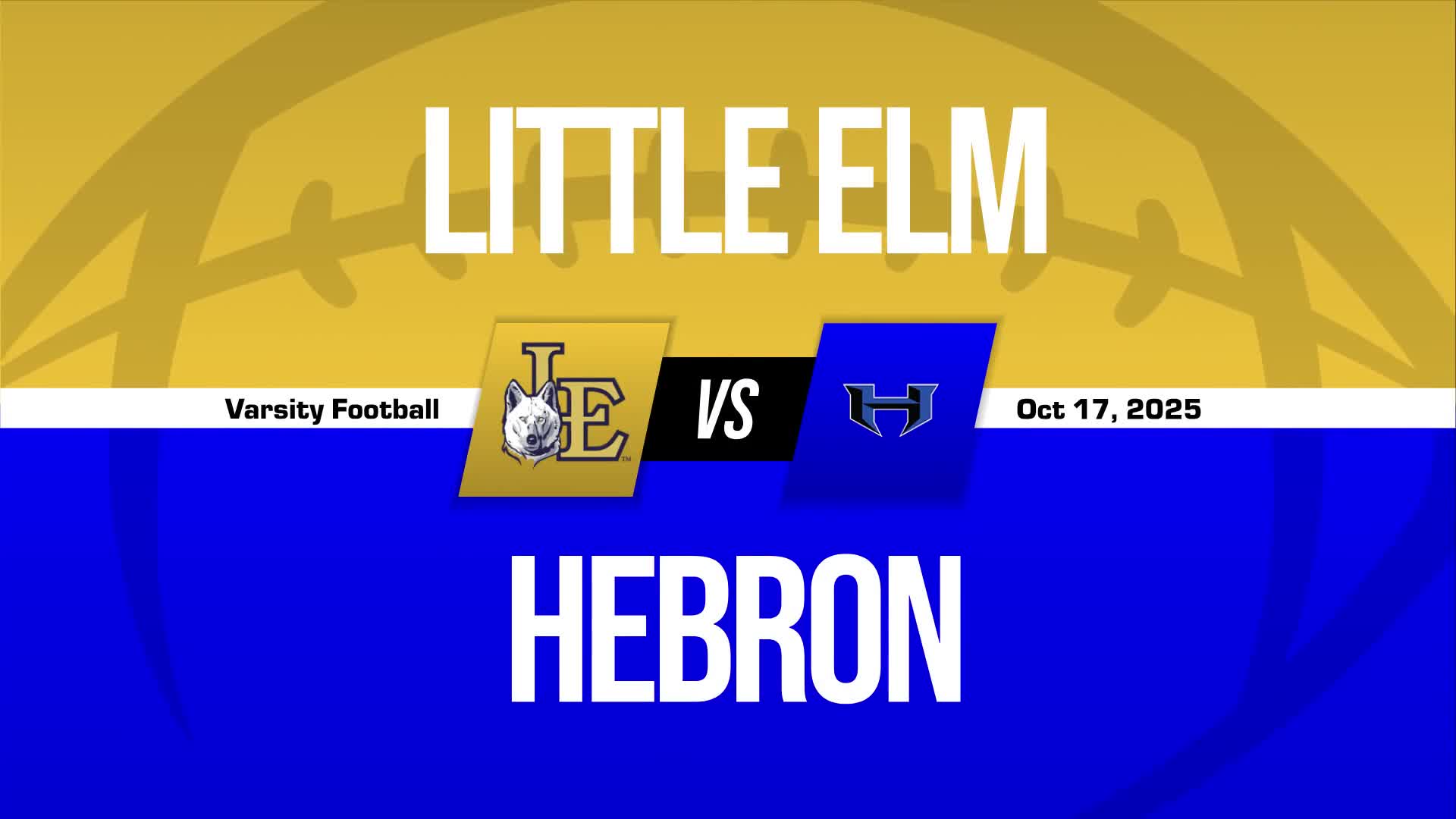 Football Game Preview: Little Elm Lobos vs. Guyer Wildcats + How To Watch