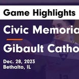 Basketball Game Preview: Gibault Catholic Hawks vs. Carlyle Indians/Lady Indians