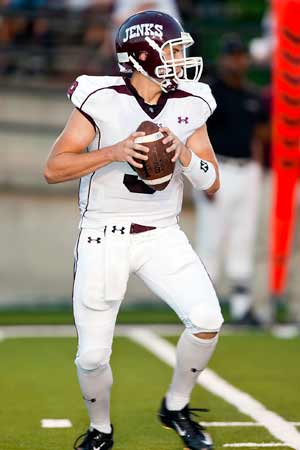 Sawyer Kollmorgen threw only three incompletions.