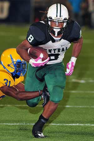 Central's Freeman rushed for 226 yards and two scores.