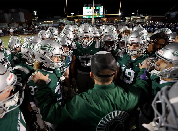De La Salle, seen prior to last year's CIF Division 1-AA NorCal championship game, will play in London in October against the NFL Academy, an elite program for high school students in England. (Photo: Dennis Lee) 