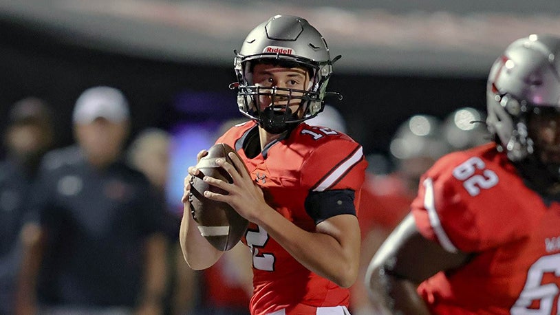 High school football: Eighth-grader Trent Seaborn throws five TD passes in Alabama state championship game, leading Thompson to 49-24 win