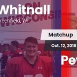 Football Game Recap: Whitnall vs. Pewaukee