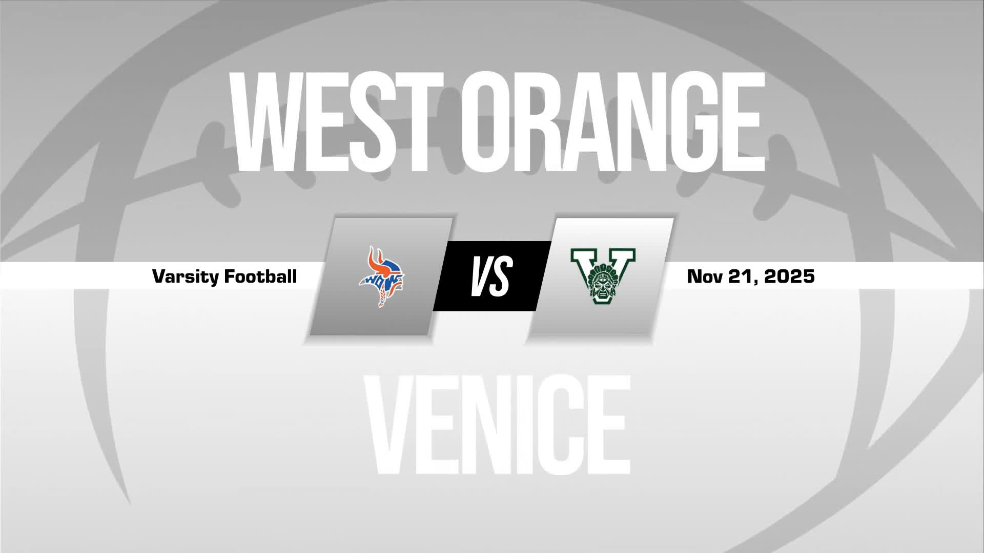 Football Recap: Friday's  Loss Ends Venice's Winning Streak