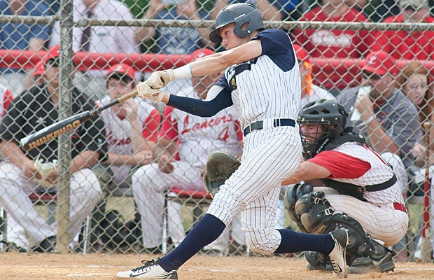 Ashton Bardzell tied Mike Trout's single-season home run mark in 2015.