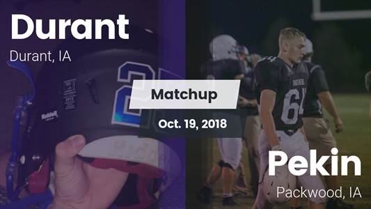 Football Game Recap: Durant vs. Pekin