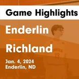 Basketball Game Recap: Enderlin Eagles vs. LaMoure/Litchville-Marion Loboes