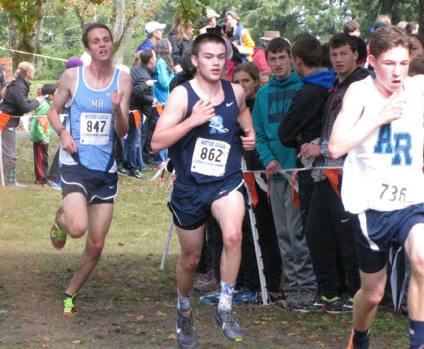 Aidan Smith ran for Rogers as a junior in the WIAA Class 4 state cross country meet, finishing 111th in 17 minutes, 8.8 seconds.
