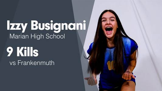 Izzy Busignani Game Report: vs Central Catholic