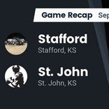 Football Game Recap: Stafford Trojans vs. Satanta Indians