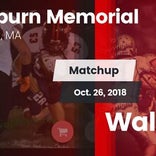Football Game Recap: Woburn Memorial vs. Waltham