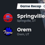 Football Game Recap: Springville Red Devils vs. East Leopards