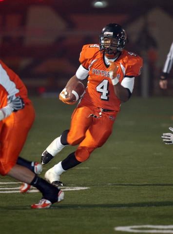 Erick Dargan, shown here last year, sat out most of the game.