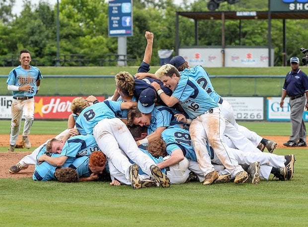 Pope (Marietta, Ga.) celebrates a Class AAAAAAA state championship.