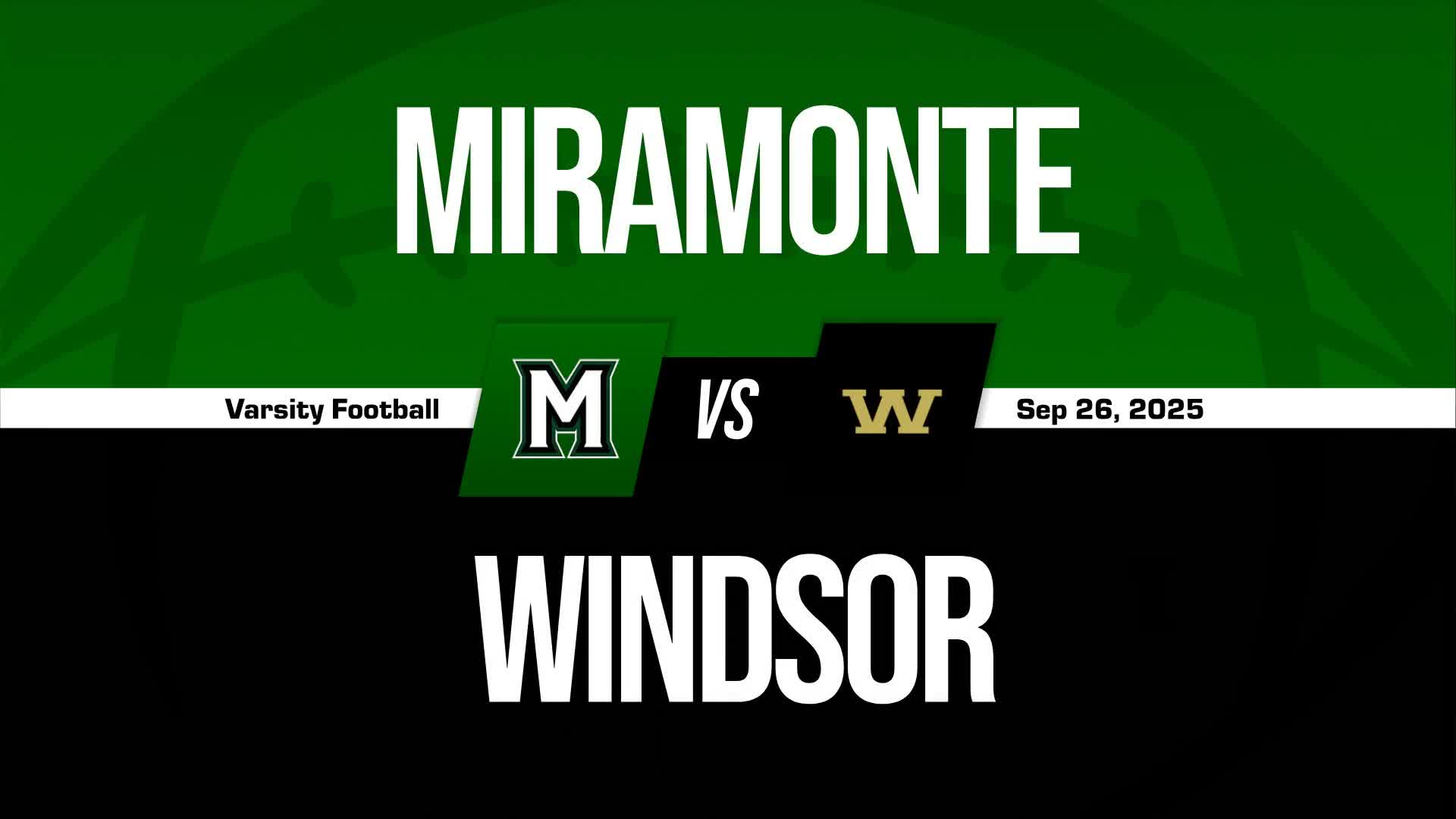 Football Recap: James Rogers Leads Miramonte's Defense  on Friday