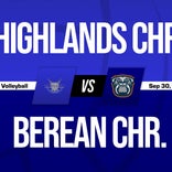 Volleyball Recap: Highlands Christian Now 10-2 over Last 12 Games + How To Watch