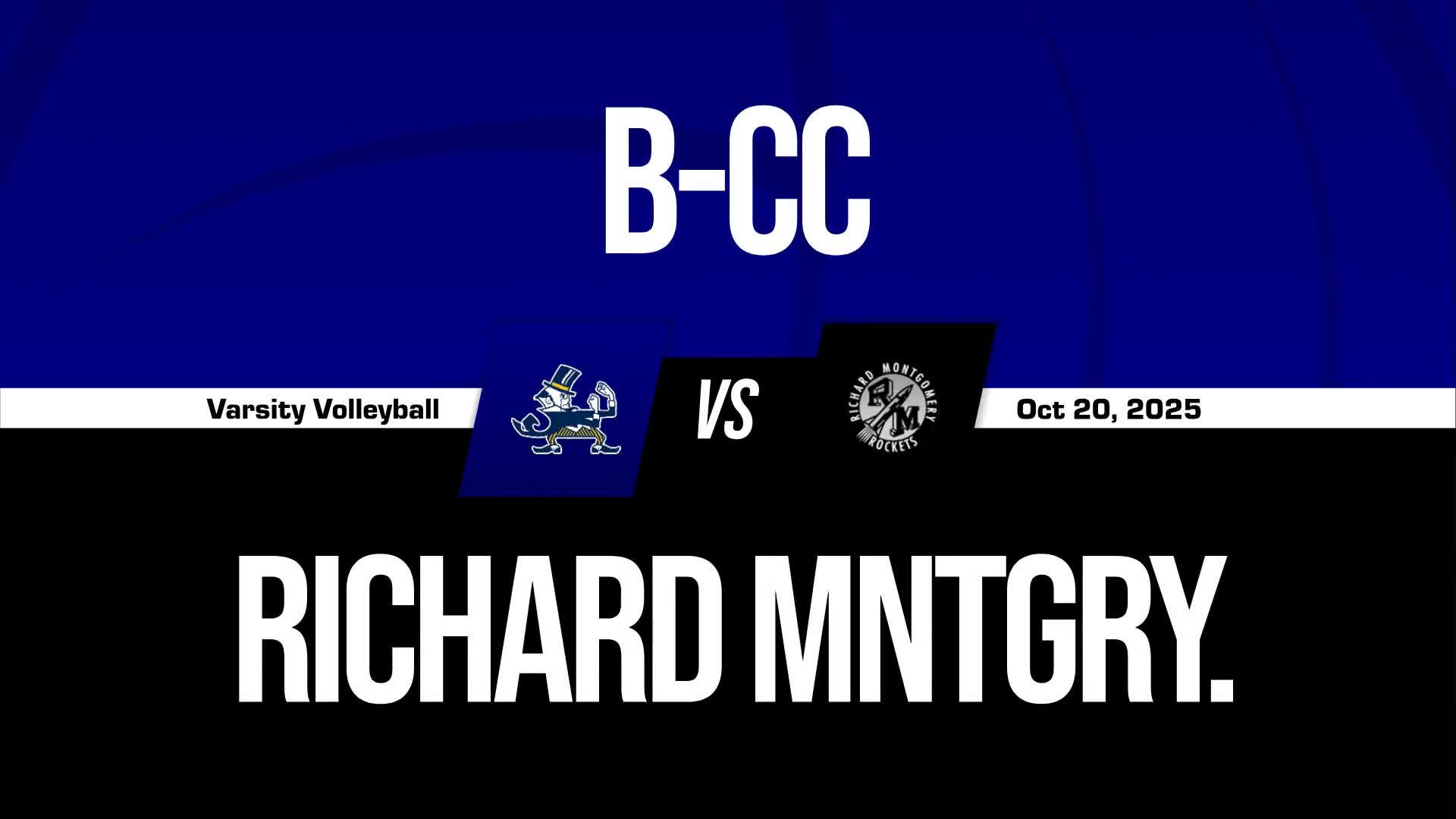 Volleyball Recap: Richard Montgomery Triumphs