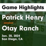 Patrick Henry piles up the points against Kearny