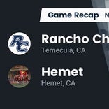 Football Game Recap: Hemet Bulldogs vs. Rancho Christian Eagles