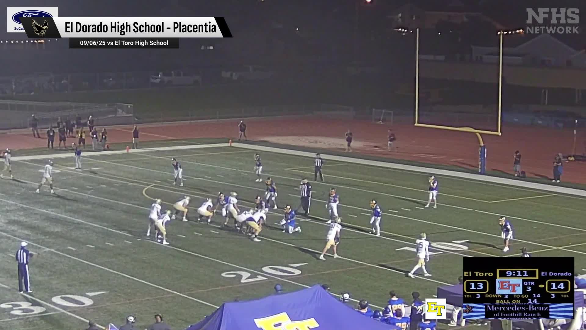 Football Game Preview: El Dorado Golden Hawks vs. Laguna Hills Hawks + How To Watch