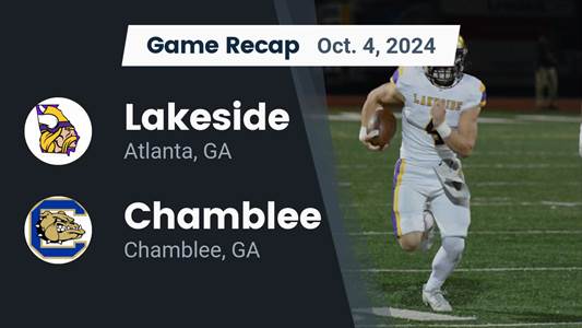 Football Recap: Chamblee Takes a Loss
