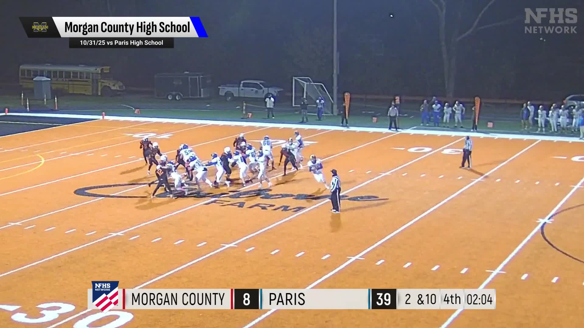 Football Recap: Morgan County Takes a Loss