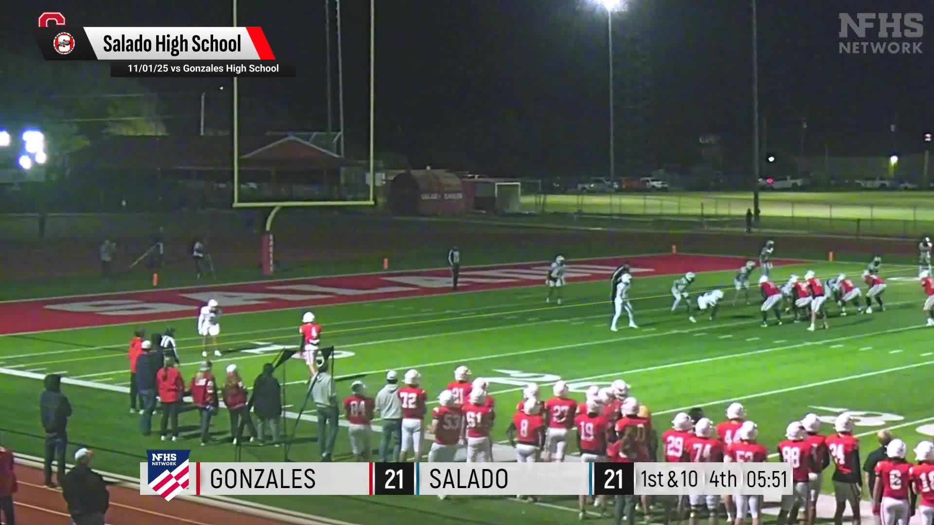 Football Recap: Rockport-Fulton Piles Up the Points Against Salado + How To Watch