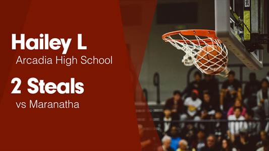 Hailey Lam Game Report: vs Burbank