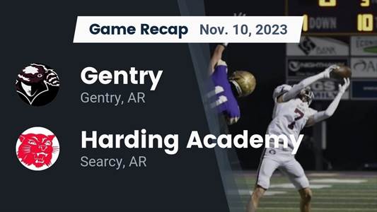 Harding Academy piles up the points against Gentry