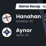 Football Game Recap: Aynor Blue Jackets vs. Hanahan Hawks